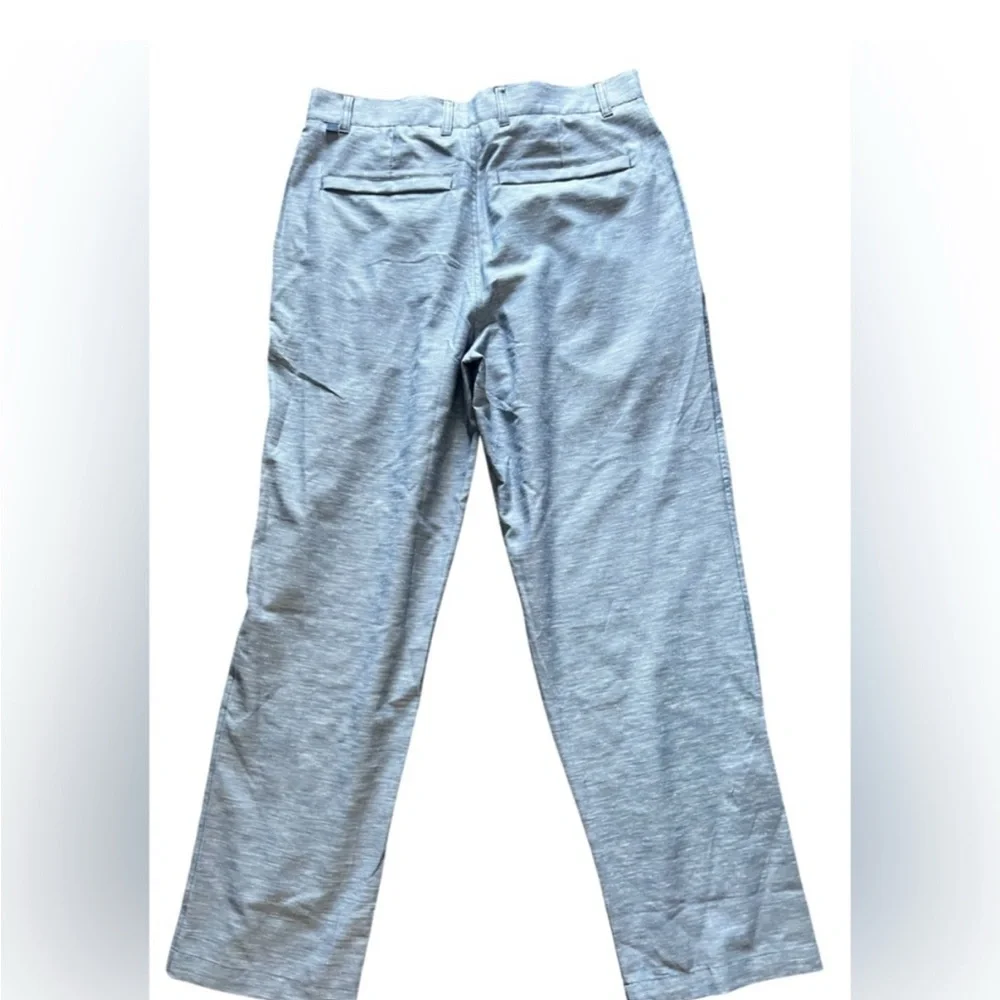 NWT LuluLinen Pleated Trouser Regular- Club Blue - Picture 3 of 11